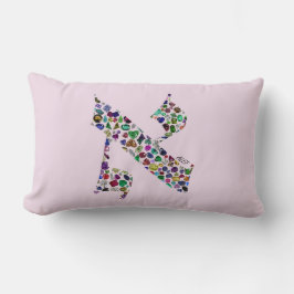 ヘブライ文字ALEF ランバークッション