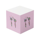 ヘブライ文字'CHET' フォトキューブ (裏面アングル)