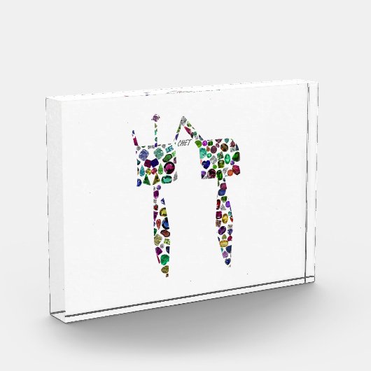 ヘブライ文字'CHET' フォトブロック (左)