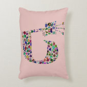 ヘブライ文字'TET' アクセントクッション (正面(垂直))