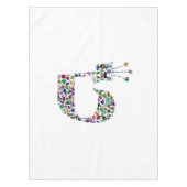 ヘブライ文字'TET' テーブルクロス (正面)