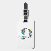 ヘブライ文字'TET' ラゲッジタグ (正面縦)