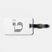 ヘブライ文字'TET' ラゲッジタグ (裏面横)