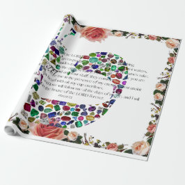 ヘブライ文字'TET' ラッピングペーパー