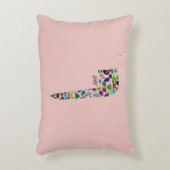 ヘブライ文字VAV アクセントクッション (正面(垂直))