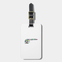 ヘブライ文字VAV ラゲッジタグ