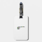 ヘブライ文字VAV ラゲッジタグ (裏面縦)