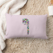 ヘブライ文字VAV ランバークッション (ブランケット)