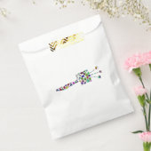 ヘブライ文字ZAIN フェイバーバッグ (封をした状態)