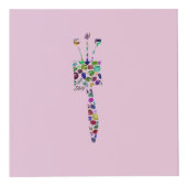 ヘブライ文字ZAIN フォトキューブ (正面)