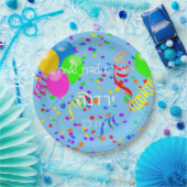 ヘブライ誕生日パーティー ペーパープレート (パーティー)