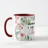 ヘブライ語でありがとう – トダ・ラバ・ユダヤ人の感謝 マグカップ (左)