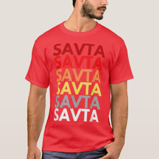 ヘブライ語でサバカラフルタの祖母 Tシャツ