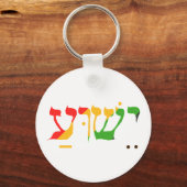 ヘブライ語のイエス キーホルダー (裏面)