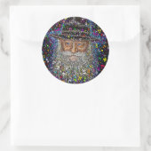 ヘブライ語の文字で作られたLubavitcherリベート ラウンドシール (バッグ)