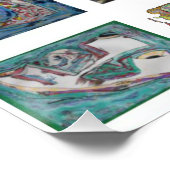 ヘブライ語の文字 ポスター (コーナー)