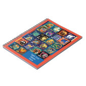 ヘブライ語アルファベットノートブック – ヘブライ語の名前を追加 ノートブック (左側)