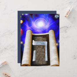 ヘブライ語アルファベット招待状 招待状