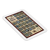 ヘブライ語アルファベット磁石 マグネット (右側)