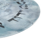 ヘブライ語シェマイスラエルユダヤ人祈りの言葉トラ/聖書 カッティングボード (角)