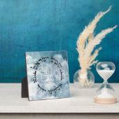 ヘブライ語シェマイスラエルユダヤ人祈りの言葉トラ/聖書 フォトプラーク (インサイチュ)