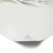 ヘブライ語シェマイスラエル花のリースユダヤ祈りの言葉 ポスター (コーナー)