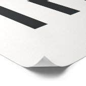 ヘブライ語タイポグラフィ:シャロムシャロム ポスター (角)