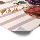 ヘブライ語チャグサマート – ハッピーユダヤの休日 ポスター (角)