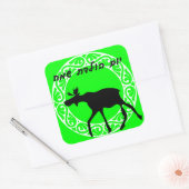 ヘブライ語ハッピーバースデーシール スクエアシール (封筒)