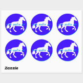 ヘブライ語ハッピーバースデーシール ラウンドシール (シート)