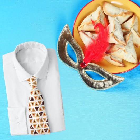 ヘブライ語ハッピープリムハメンタッシュネクタイ ネクタイ