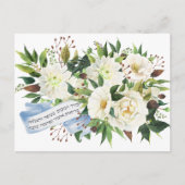 ヘブライ語ビルカトハベイト賛美ホームへ ポストカード (正面)