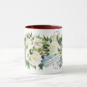 ヘブライ語ビルカトハベイト賛美ホームへ マグカップ (中央)