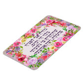 ヘブライ語モデアニユダヤ朝の感謝祈りの言葉 マグネット (左側)