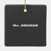 ヘブライ語先生感謝の日素晴らし, セラミックオーナメント (裏面)