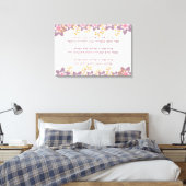 ヘブライ語恵み- Berachot - Hanukkah用 キャンバスプリント (インサイチュ (寝室))