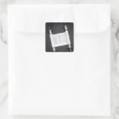 ヘブライ語版 スクエアシール (バッグ)