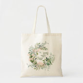 ヘブライ語詩篇89:3 "世界は愛によって建てられる" トートバッグ (正面)