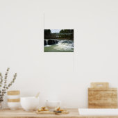 ヘブライ語11:1滝 ポスター (キッチン)