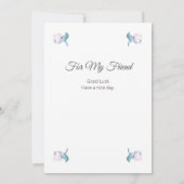 ヘブライ語4:16引用文黒ver サンキューカード (裏面)