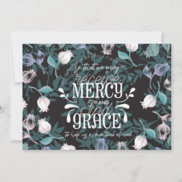 ヘブライ語4:16引用文黒ver サンキューカード