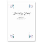 ヘブライ語4:16引用文黒ver テーブルナンバー (裏面)