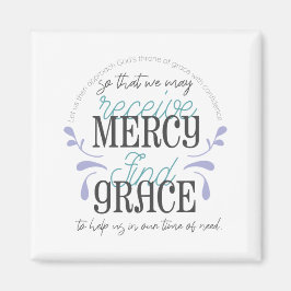 ヘブライ語4:16引用文 マグネット