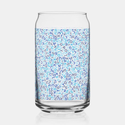 ヘブライ語 ガラス缶 (右)