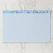 ヘブライ語 ペーパーパッド (正面)