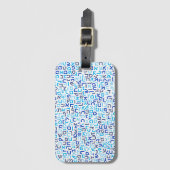 ヘブライ語 ラゲッジタグ (正面縦)