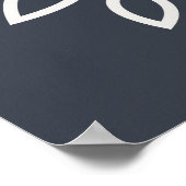 ヘブライ語：正義、真実、平和 – Pirke Avot ポスター (角)