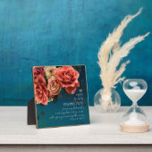 ヘブライ語「私は愛する人の歌」愛好家の歌 フォトプラーク (インサイチュ)