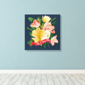 ヘブライ語： Eshet Chayil - [ユダヤ人]バノールの女性 キャンバスプリント (インサイチュ (ウッドフロア))