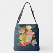 ヘブライ語： Eshet Chayil - [ユダヤ人]バノールの女性 クロスボディバッグ (裏面)